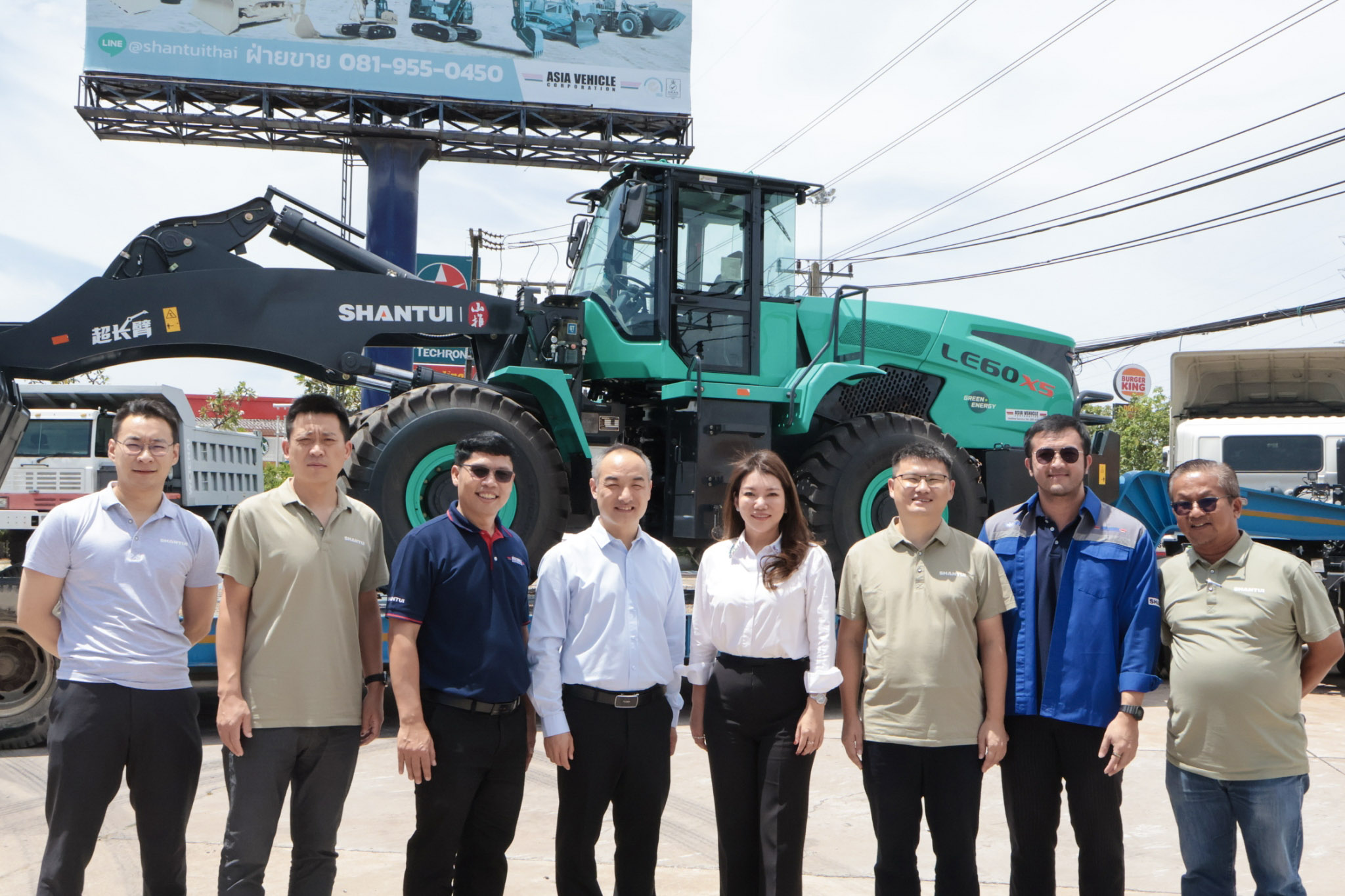 Mr. Chai sen ประธานบริษัท SHANDONG SHANTUI CONSTRUCTION MACHINERY IMP. & EXP, CO., LTD. เข้าเยี่ยมตัวแทนจำหน่ายหลักในประเทศไทย